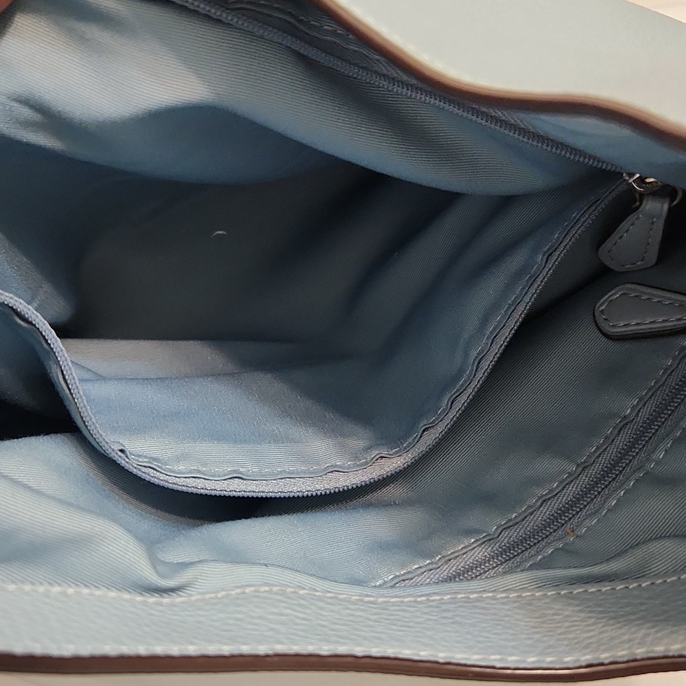 Coach Amber Pebble Leather Hobo Shoulder Bag - Picture 14 of 16